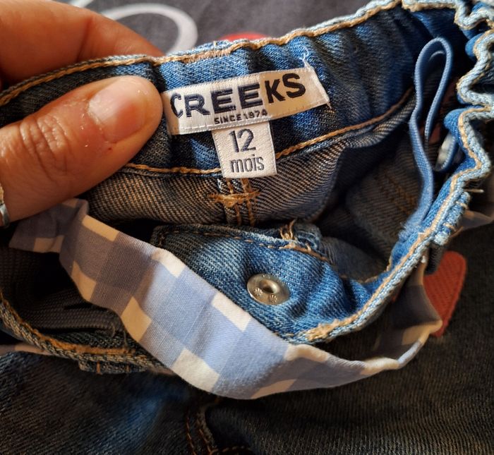 Jean avec ceinture Creeks 12 mois - photo numéro 4