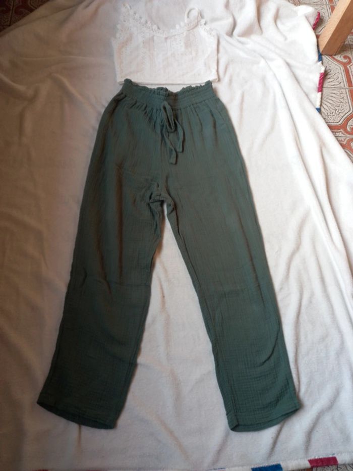 Ensemble pantalon + top