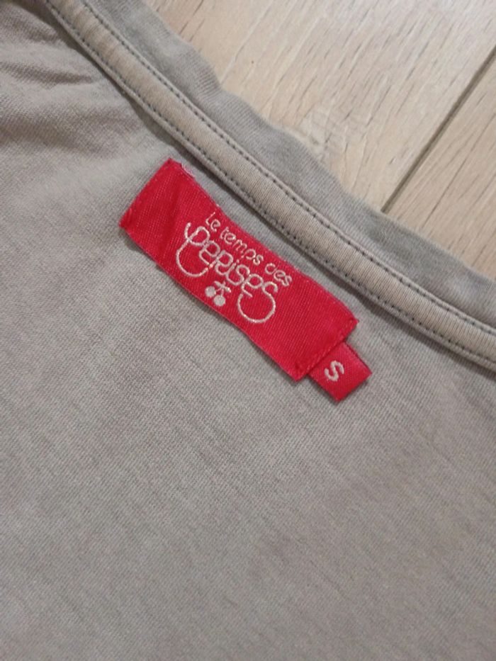 Tee-shirt le temps des cerises - photo numéro 2
