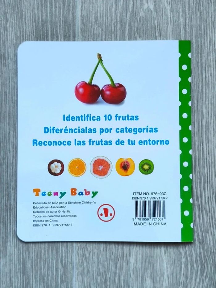 Mis primeras frutas livre des fruits en espagnol - photo numéro 2