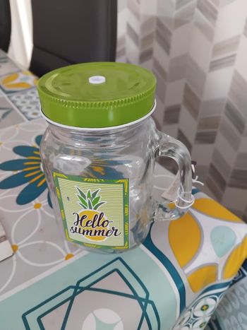 verre en pot