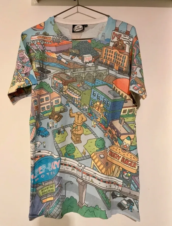 T-shirt Les Simpsons - Taille M - Tres bon état