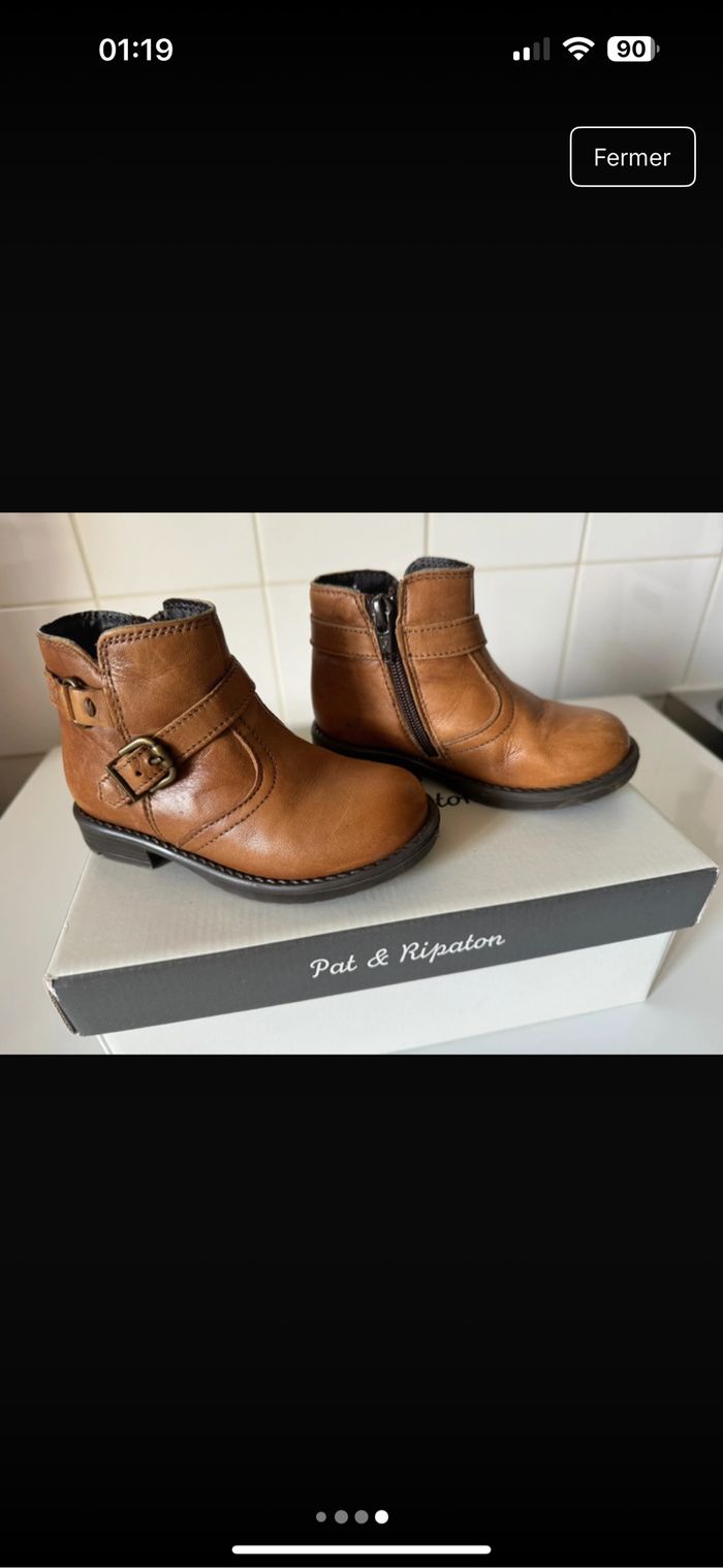 Bottines camel - photo numéro 4