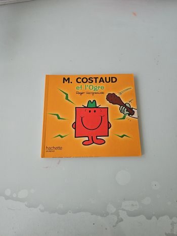 Livre Mr costaud et l'ogre