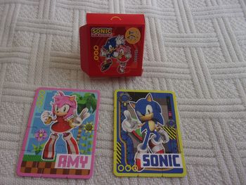 lot de 2 puzzles 12 pièces Sonic et Amy