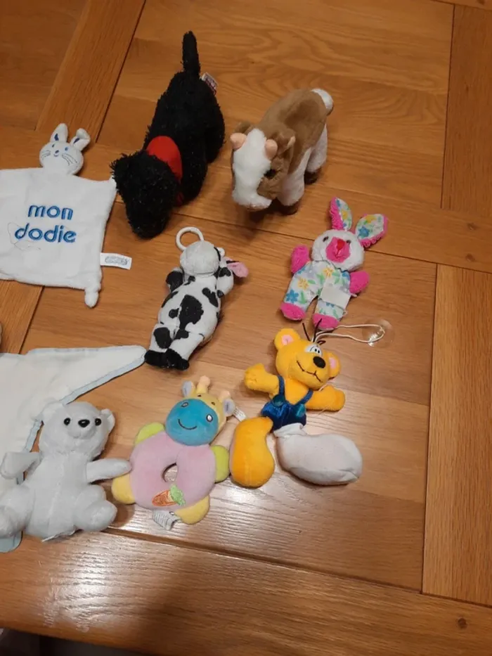 Lot de 9 peluches - photo numéro 3