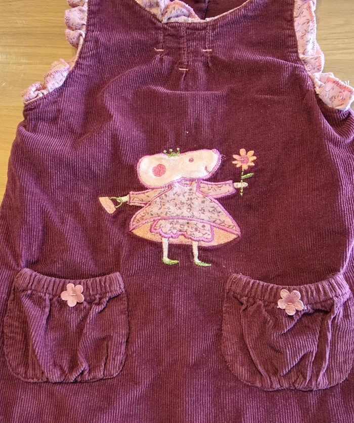 Robe velours côtelé 18 mois - photo numéro 3