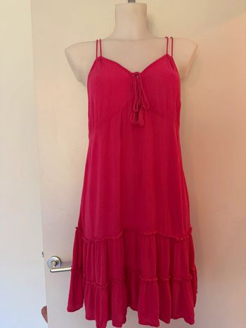 Robe courte rose Clockhouse
