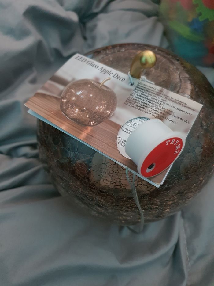 Pomme décoration lumineuse - photo numéro 2