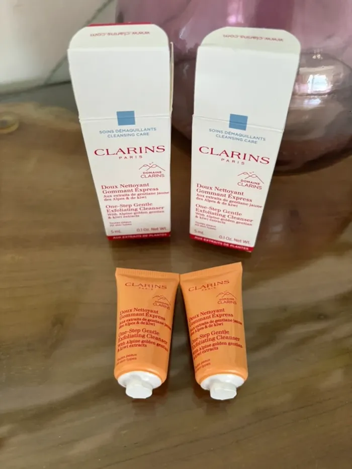 Lot de 2 doux nettoyant gommage express Clarins - photo numéro 2