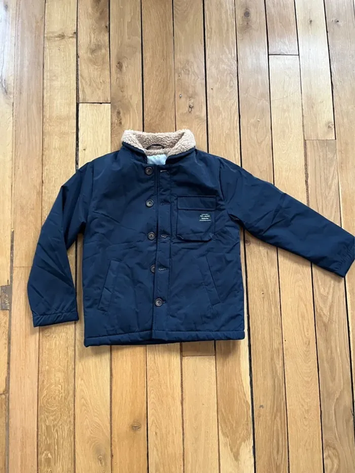 Manteau Zara doublé Sherpa/mouton/fourrure