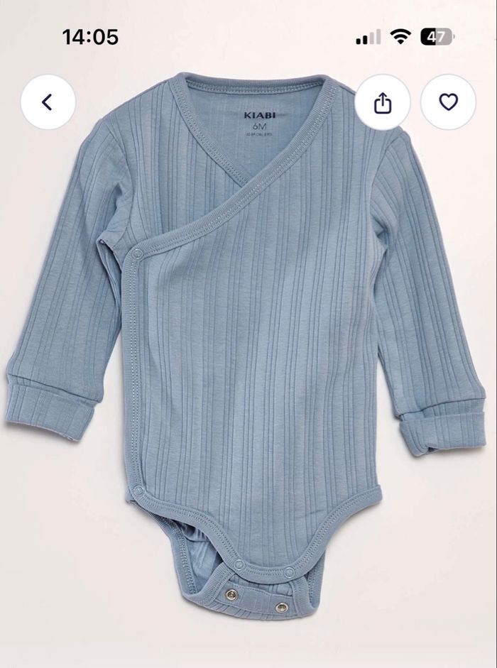 Body évolutif manches longues 1 mois - photo numéro 4