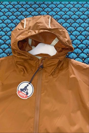 JOTT Stockholm Parka veste pluie longue Homme, Taille  M Marron valeur 169 eu Neuf  kway