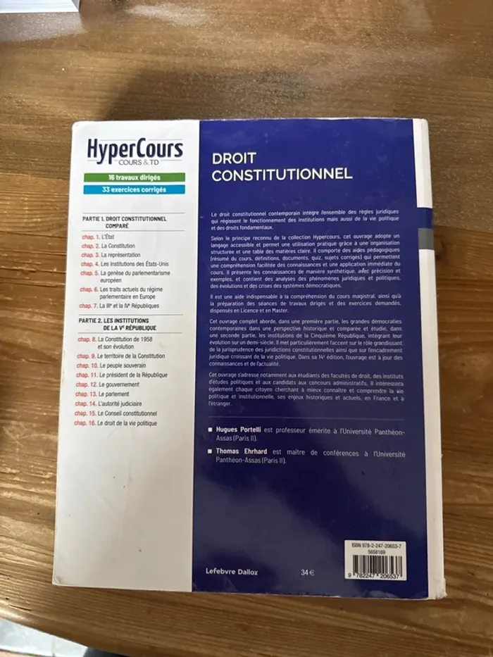 Livre droit constitutionnel, 14e édition - photo numéro 3
