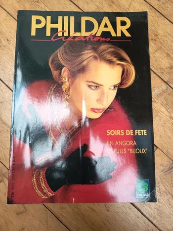 Catalogue tricot Phildar créations vintage 1992