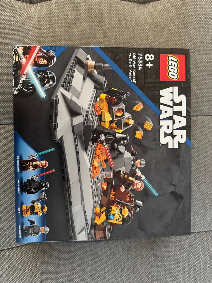 LEGO 75334 Neuf, Scellé - Obi‑Wan Kenobi vs. Darth Vader - Star Wars