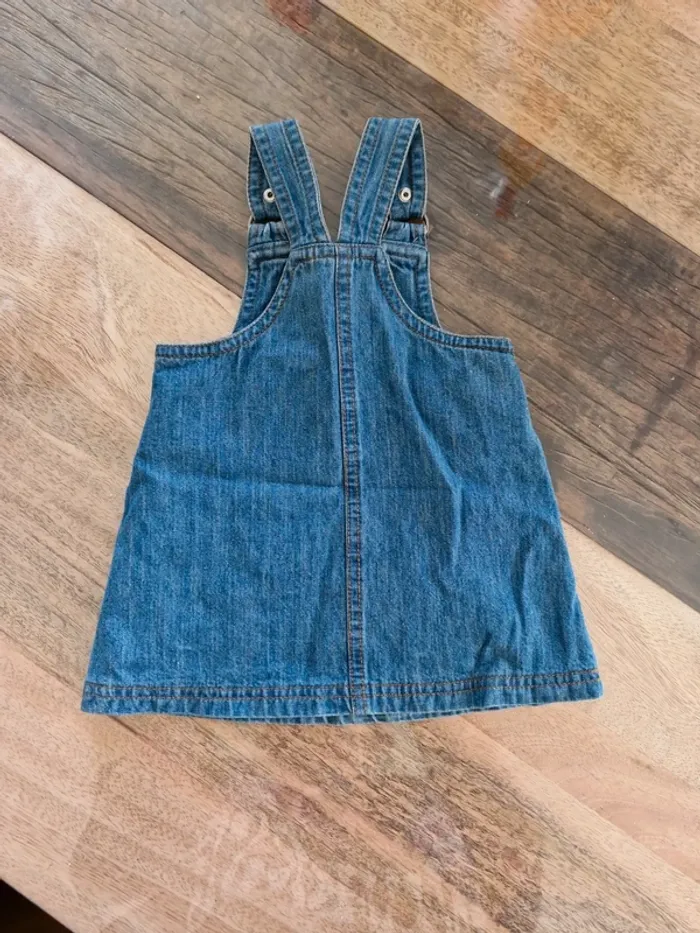 Petite robe en jean 6 mois - photo numéro 2