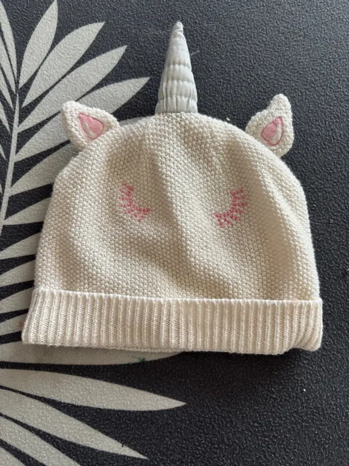 Bonnet chaud licorne