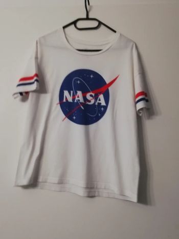 T-shirt NASA – Blanc – Femme – Taille M