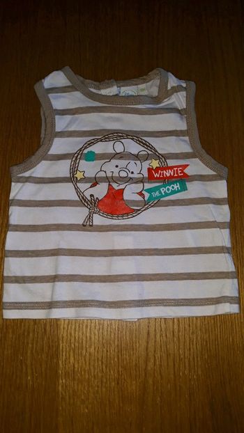 Débardeur winnie l'ourson disney 12m