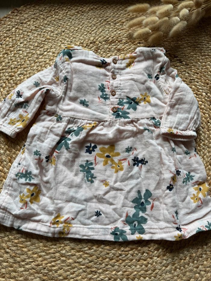 Robe gaze de coton Petit Bateau 12m - photo numéro 2