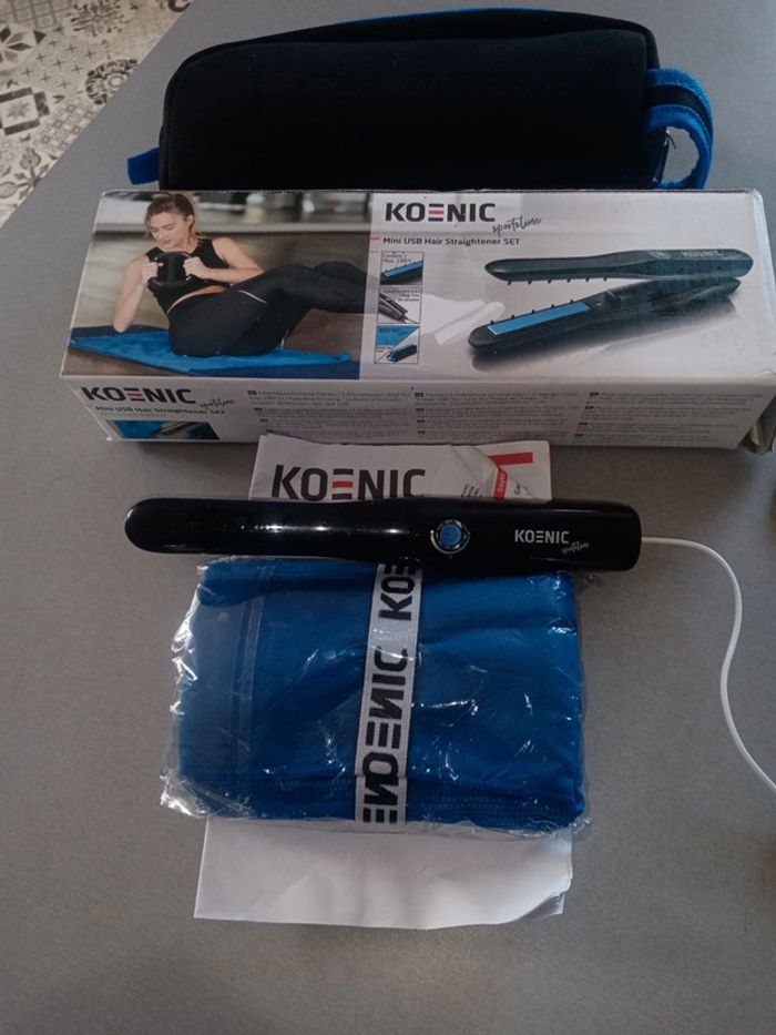 Fer à lisser de voyage koenic