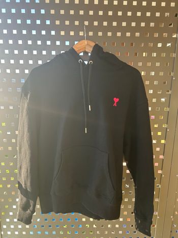 Pull AMI Paris authentique avec étiquettes taille M noir