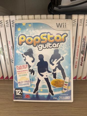 Popstar Guitar jeu Wii