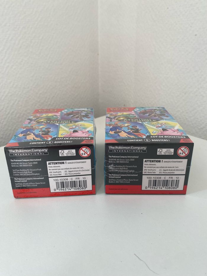 Lot de 2 Bundles EV9 Aventures Ensemble Pokémon - photo numéro 4