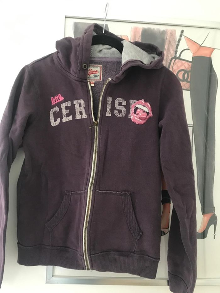 Veste à capuche Little temps des cerises 12 ans