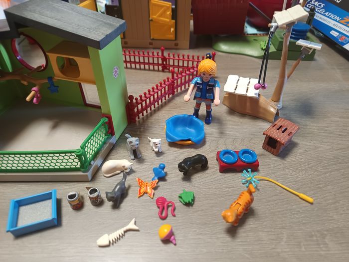 Playmobil maison des chats - photo numéro 2
