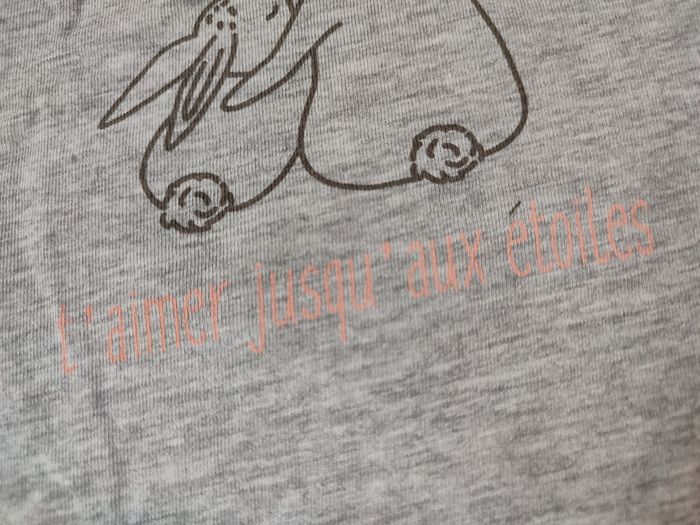 Lot de 3 tee-shirts manches longues - 24 mois - Très bon état - Lupilu/Mots d'enfants - photo numéro 8