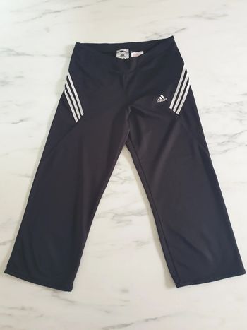 Legging 3/4 adidas en lycra 12. 14 ans