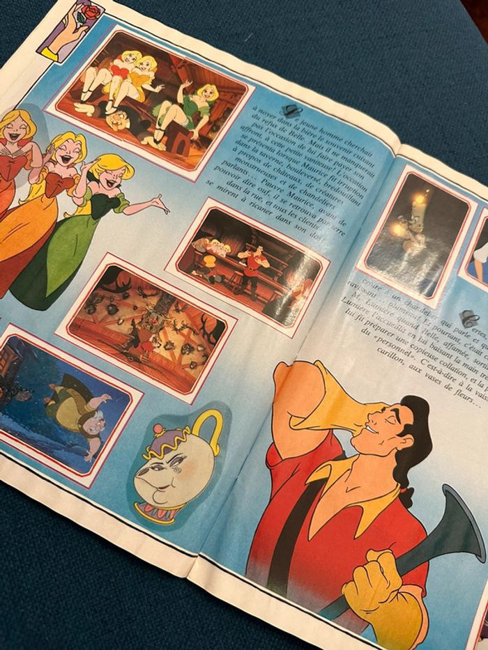 Album Panini complet Disney La Belle et la Bête stickers autocollants collection livre - photo numéro 5