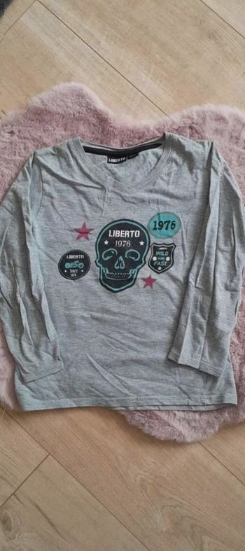 T-shirt  pijama Liberto 8  ans