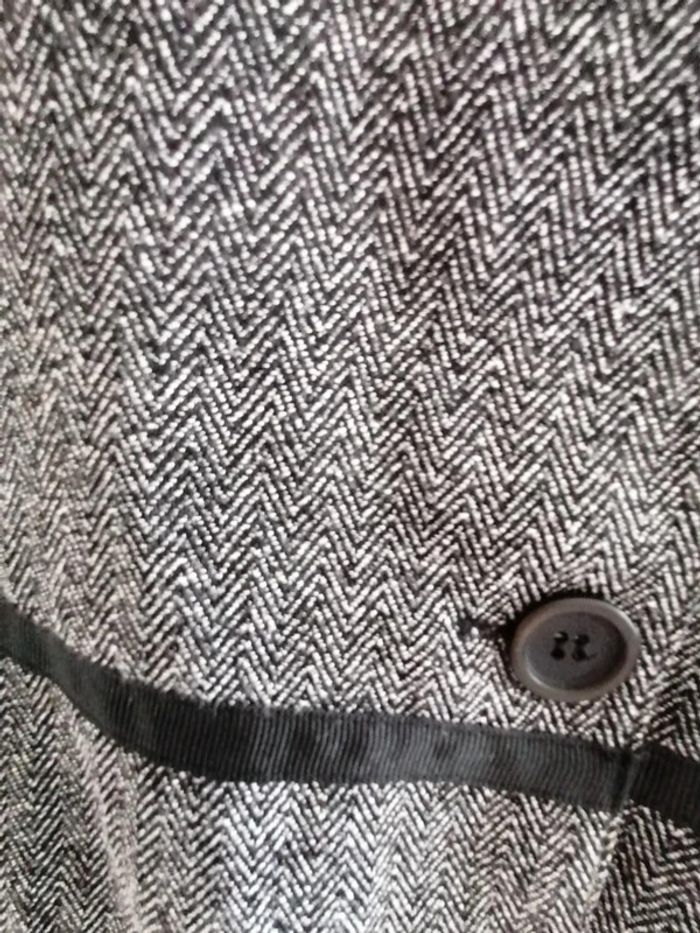 Blazer noir et gris chiné - photo numéro 3