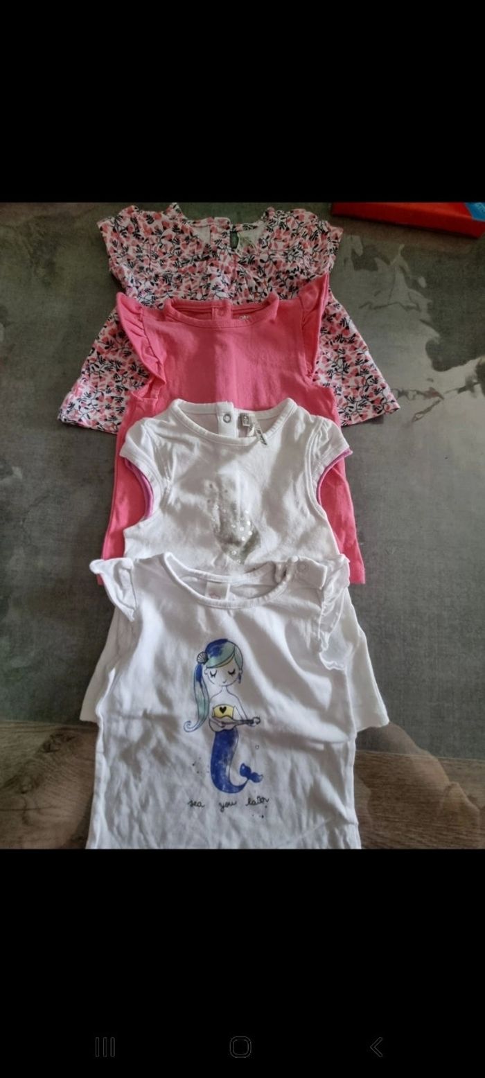 Tee shirts 6mois