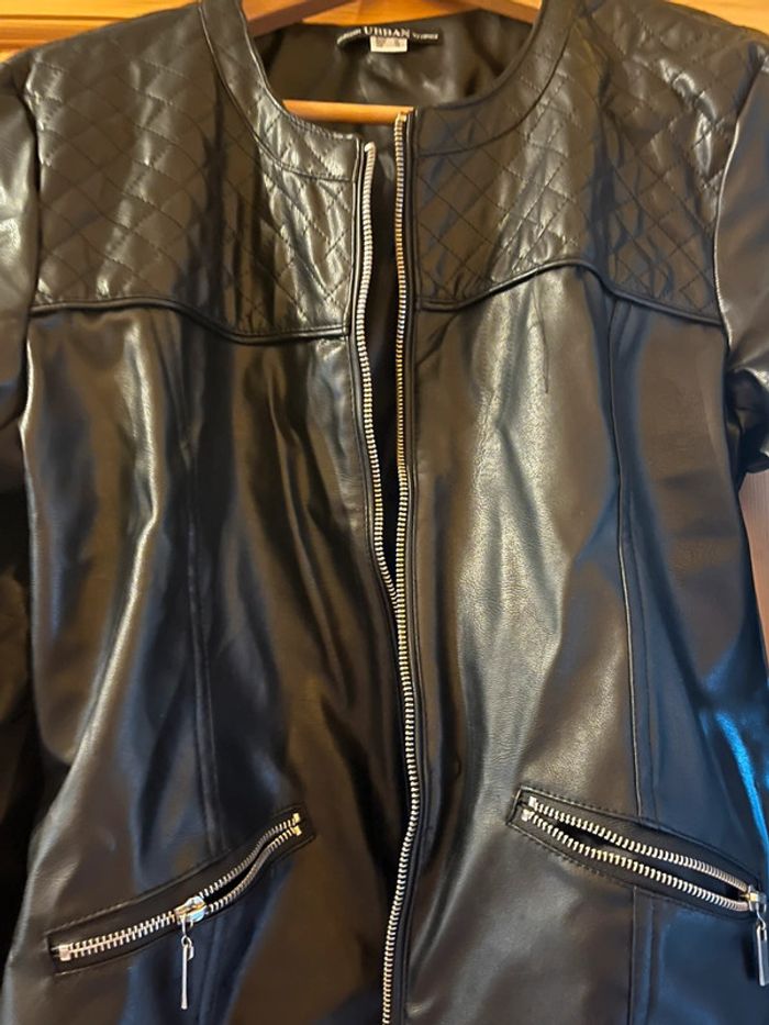 Veste simili cuir 44 - photo numéro 2