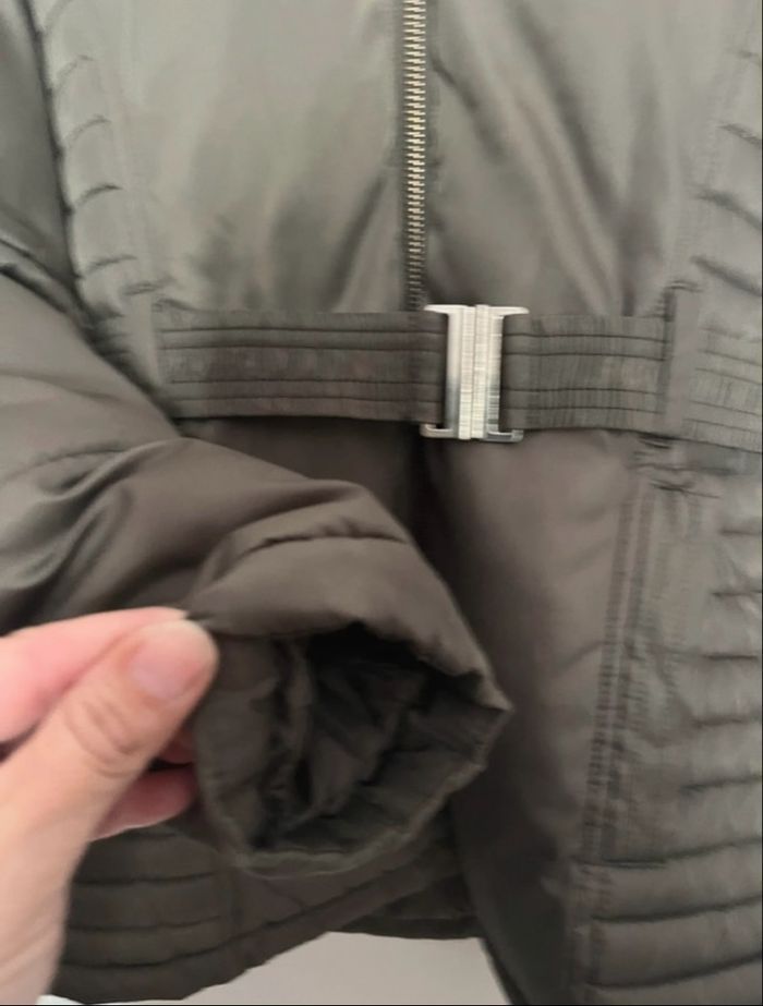 Creeks Veste doudoune kaki à capuche fille taille 10ans (8/10ans) - photo numéro 9