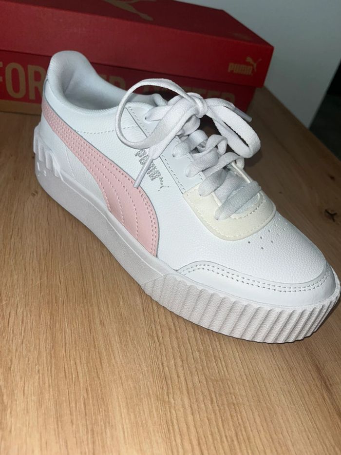 Baskets, Puma, Femmes, Blanches, Neuves, Taille 37.5 - photo numéro 6