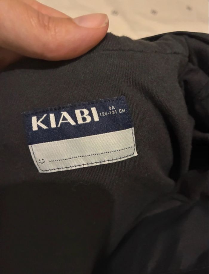 Coupe vent imperméable à capuche noir Kiabi 8ans - photo numéro 6
