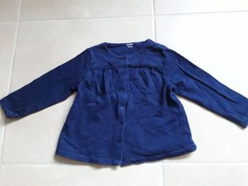 Gilet marine fille 3 ans BOUT'CHOU TBE