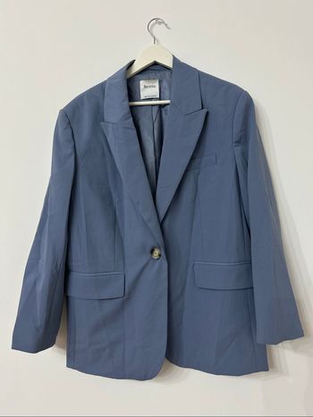 Blazer oversize bleu