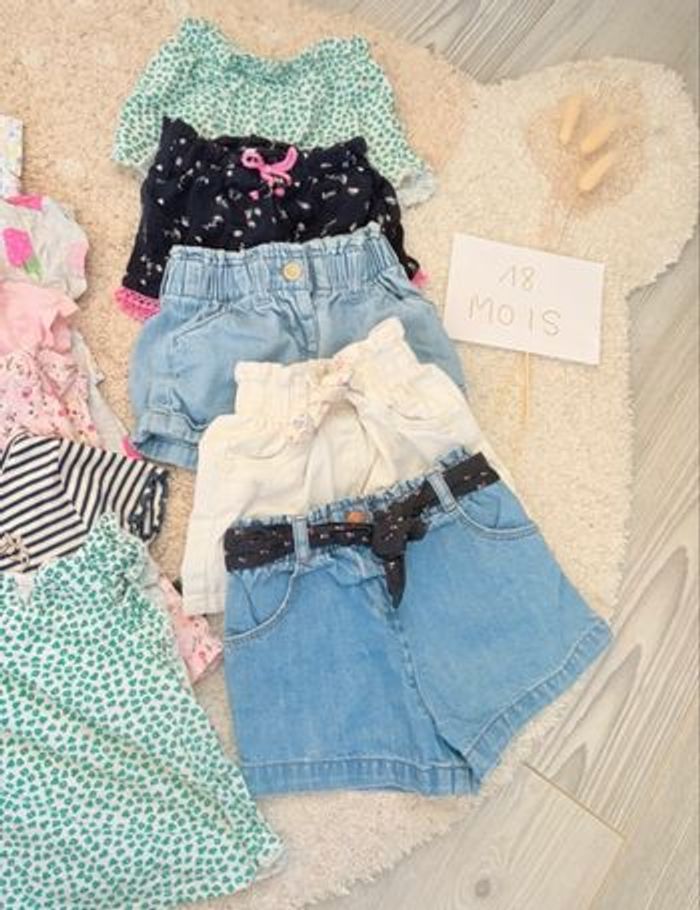 Lot vêtements été fille 18 mois - photo numéro 3