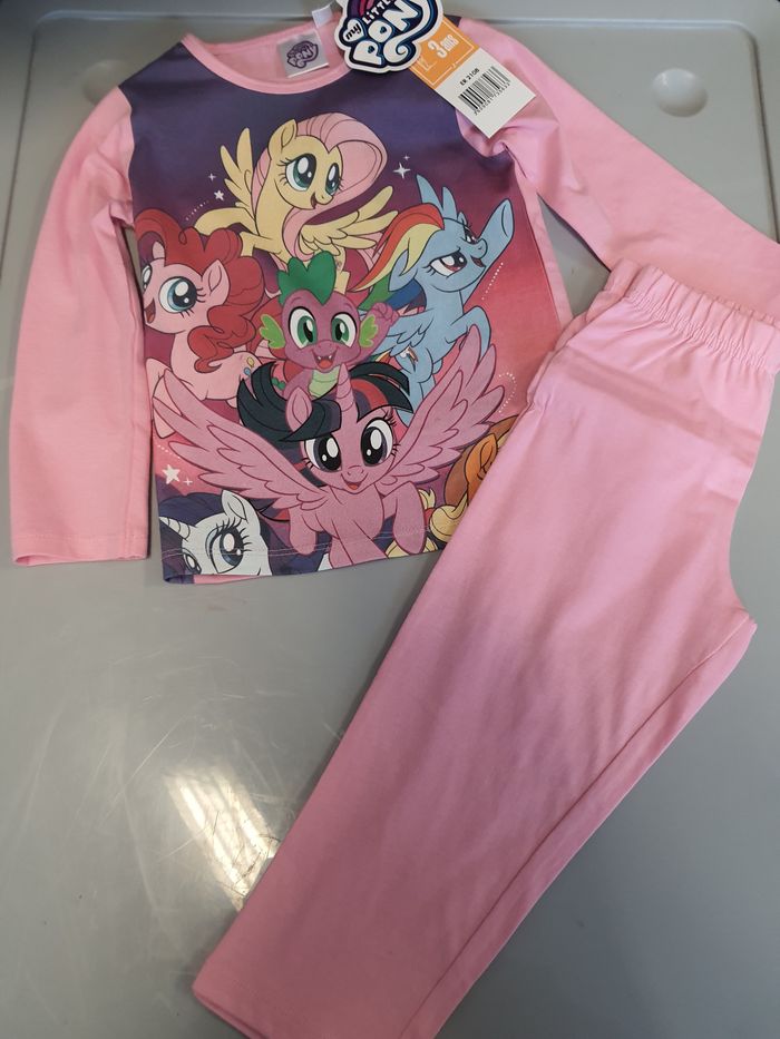 Pyjama pony rose 3 ans