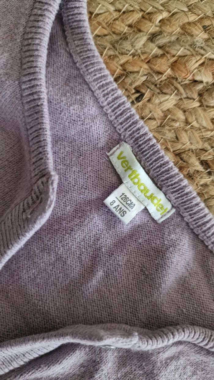 Gilet violet - photo numéro 2