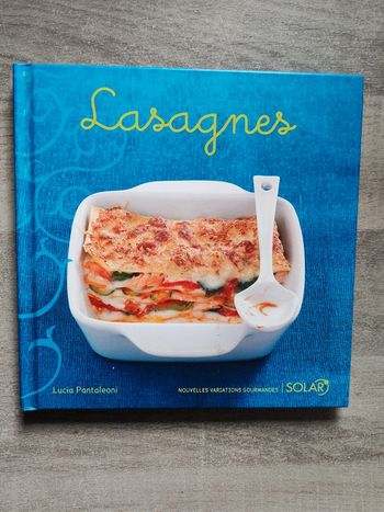 Livre recette lasagnes