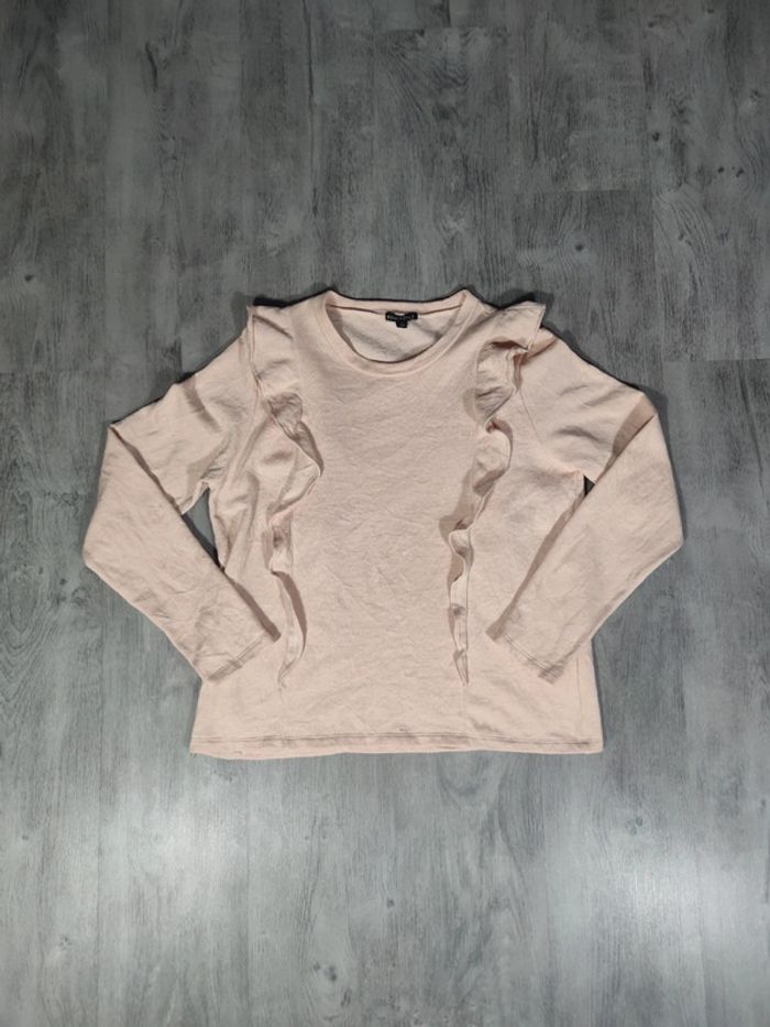Pull Crewneck Rose Clair Taille M Femme