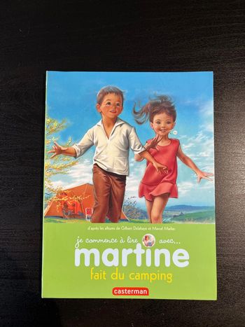 Livre Je commence à lire avec Martine