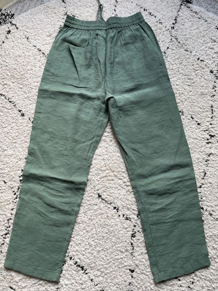 Pantalon vert Zara - photo numéro 4